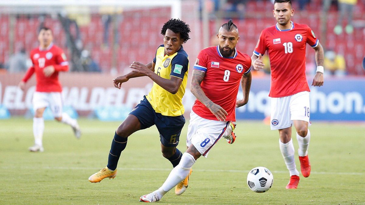 Ecuador y Chile igualaron en Quito
