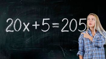 Desafío matemático nivel II: ¿cuál es el valor de X?