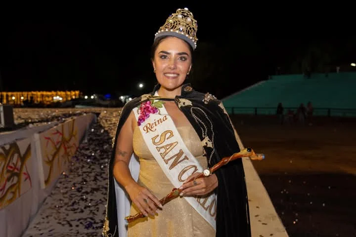 San Carlos eligió a Luz Soria como su representante para la Fiesta de la Vendimia.