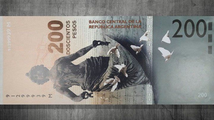 Así será el nuevo billete de $200