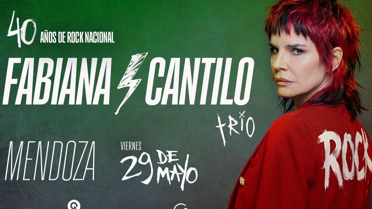 El flyer que promociona la presentación de Fabiana Cantilo en Mendoza. El flyer que promociona la presentación de Fabiana Cantilo en Mendoza.
