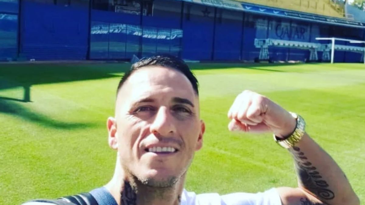 Pablo Migliore llegó a La Bombonera para vivir una nueva edición del Superclásico.