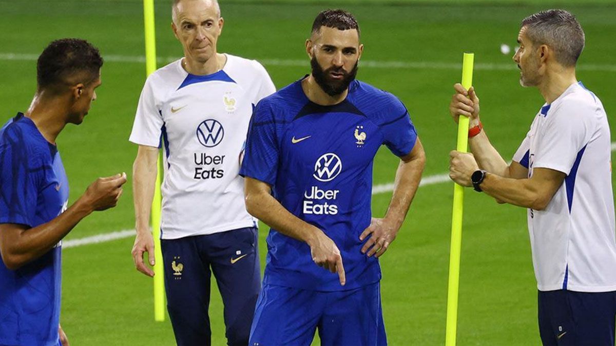 Karim Benzema inquieta a Francia a horas del Mundial Qatar 2022