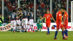 Dolorosa e inesperada derrota de Chile en su casa