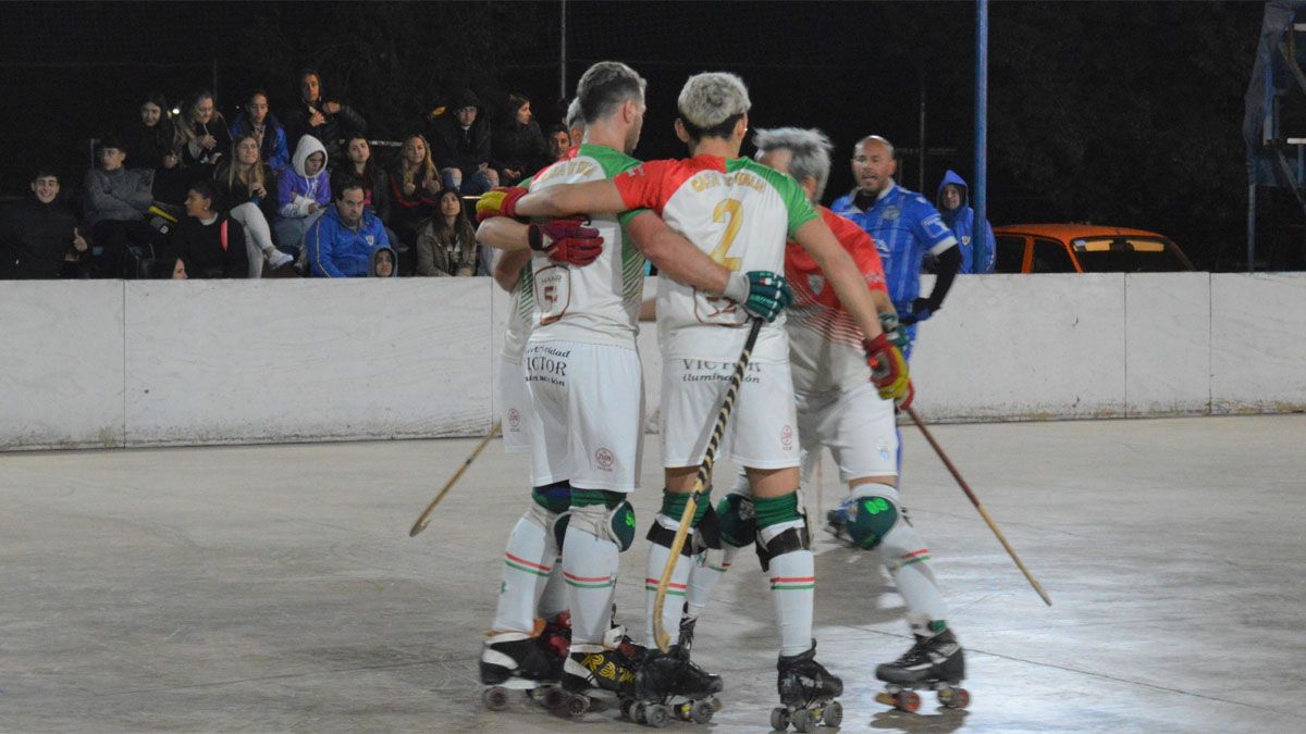 Casa de Italia le ganó a Godoy Cruz y es escolta en el torneo Clausura de hockey sobre patines.