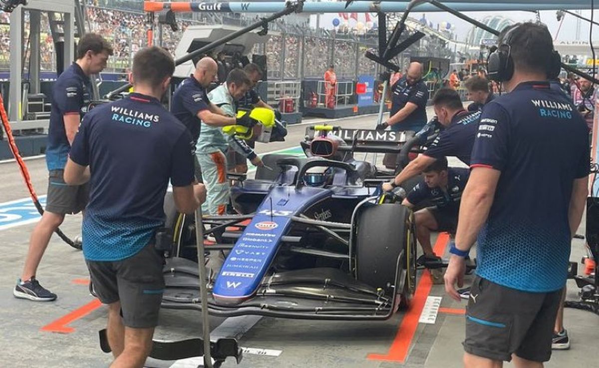 El Williams de Franco Colapinto ha tenido buenas prácticas en el GP de Singapur de Fórmula 1. El Williams de Franco Colapinto ha tenido buenas prácticas en el GP de Singapur de Fórmula 1.