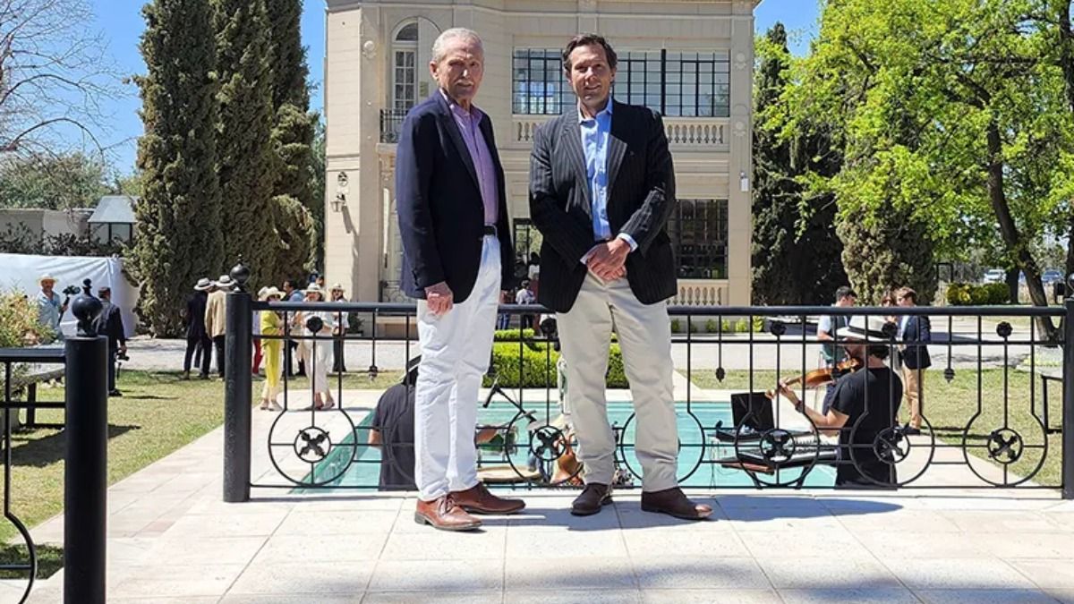 Los Arizu llevan más de un siglo en la industria vitivinícola. En la foto, Alberto padre y Alberto hijo, Presidente Ejecutivo de la bodega Luigi Bosca.