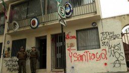 Nuevo ataque al Consulado Argentino en Chile por la muerte de Maldonado