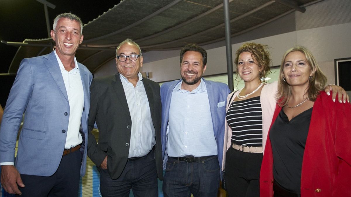Ricardo Videla (Director comercial Arga) Juan Carlos echeverry (FV grifería) , Facundo Gauna (Gerente comercial Hipercerámico) Valeria Mandarino (FV grifería) y Mariana Palazzorossi (Gerente comercial Hipercerámico). Ricardo Videla (Director comercial Arga) Juan Carlos echeverry (FV grifería) , Facundo Gauna (Gerente comercial Hipercerámico) Valeria Mandarino (FV grifería) y Mariana Palazzorossi (Gerente comercial Hipercerámico).