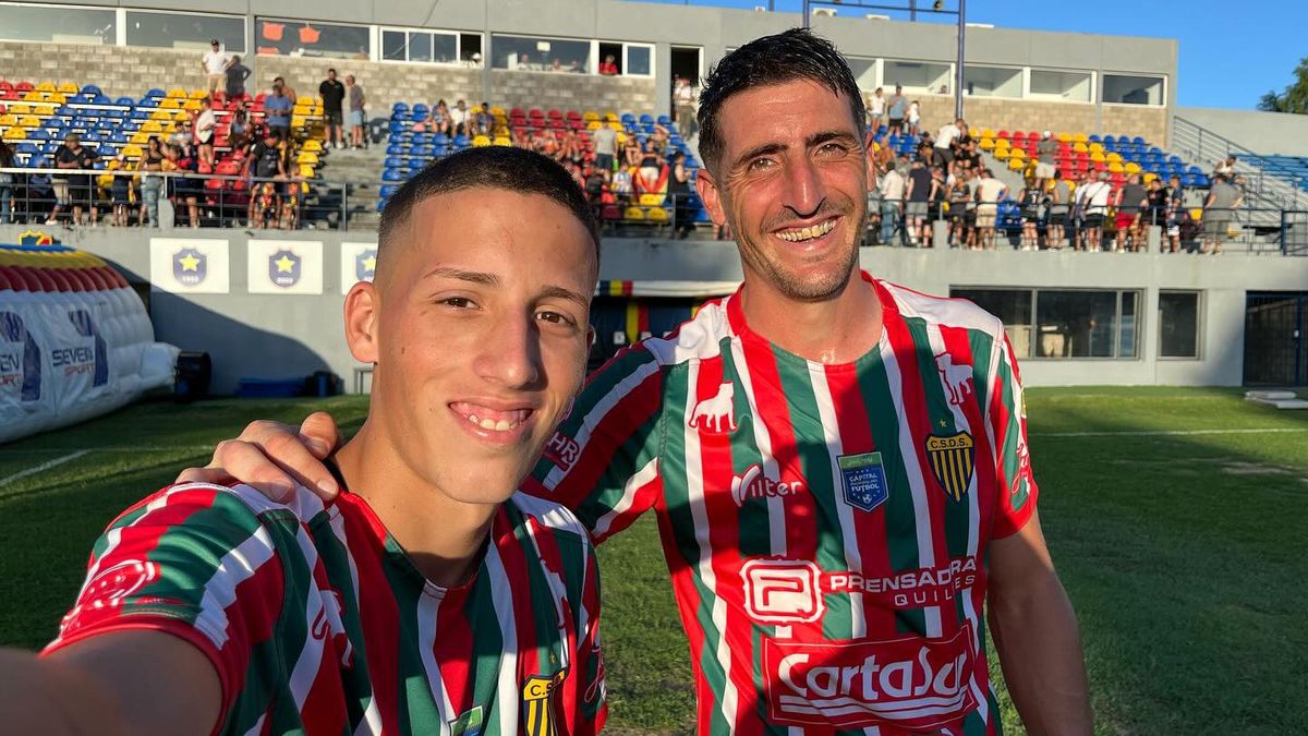 Santiago Martínez llegó de Dock Sud al Tomba. Santiago Martínez llegó de Dock Sud al Tomba.