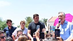 Mauricio Macri fue a Santa Fe a acompañar a Carolina Losada.