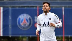 Messi volvió a entrenarse en el PSG y todo es alegría