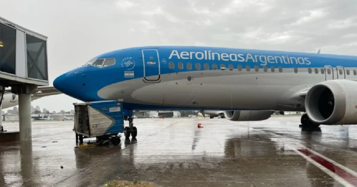 Más de 100 vuelos de Aerolíneas Argentinas fueron cancelados por el temporal. (Foto: gentileza Ciudadano News) Más de 100 vuelos de Aerolíneas Argentinas fueron cancelados por el temporal. (Foto: gentileza Ciudadano News)