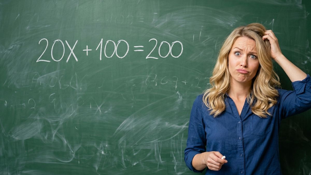 Desafío matemático recargado: ¿cuál es el valor de X?