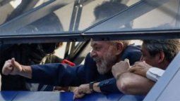 Lula da Silva pasó la noche en un improvisado fortín