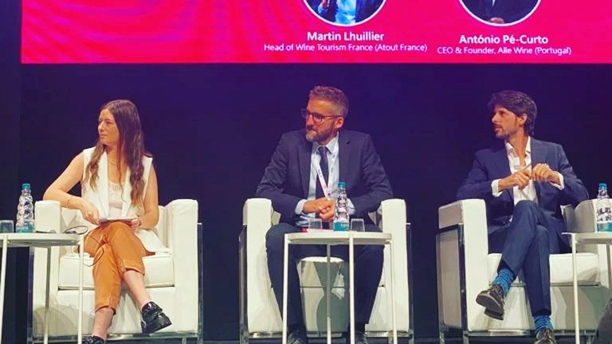 Sofía Ruiz Cavanagh, la otra representante argentina en la Conferencia Mundial del Enoturismo.