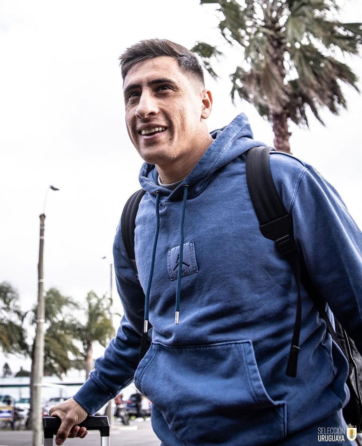Miguel Merentiel arribando hace unos días a la concentración de la selección uruguaya de la que ya fue desafectado. Miguel Merentiel arribando hace unos días a la concentración de la selección uruguaya de la que ya fue desafectado.
