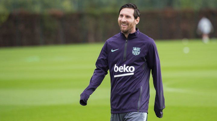 Messi se entrenó en su día libre para volver lo antes posible