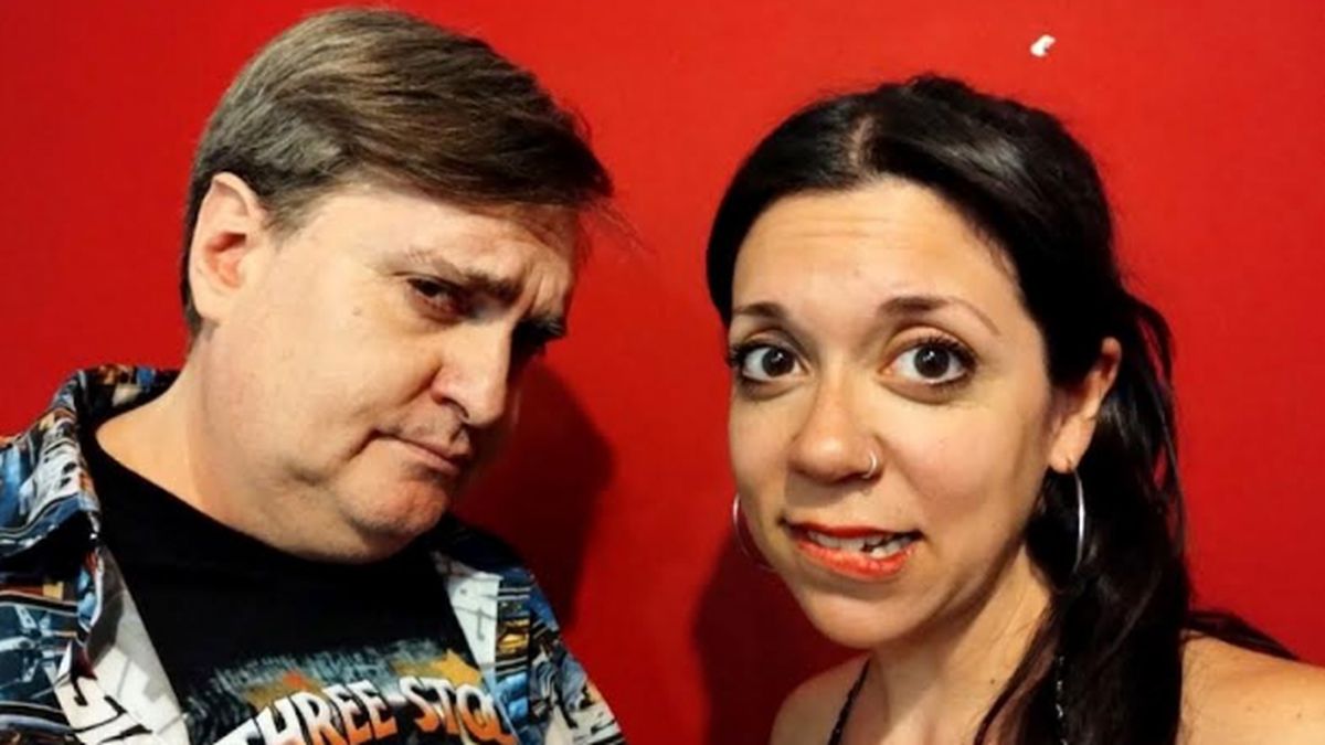 Víctor Di Nasso y Jessica Echegaray.