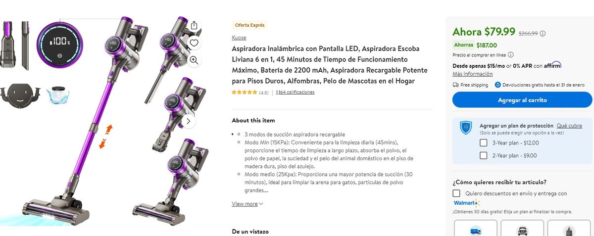 Espectacular oferta de Walmart antes que el Black Friday. Espectacular oferta de Walmart antes que el Black Friday.