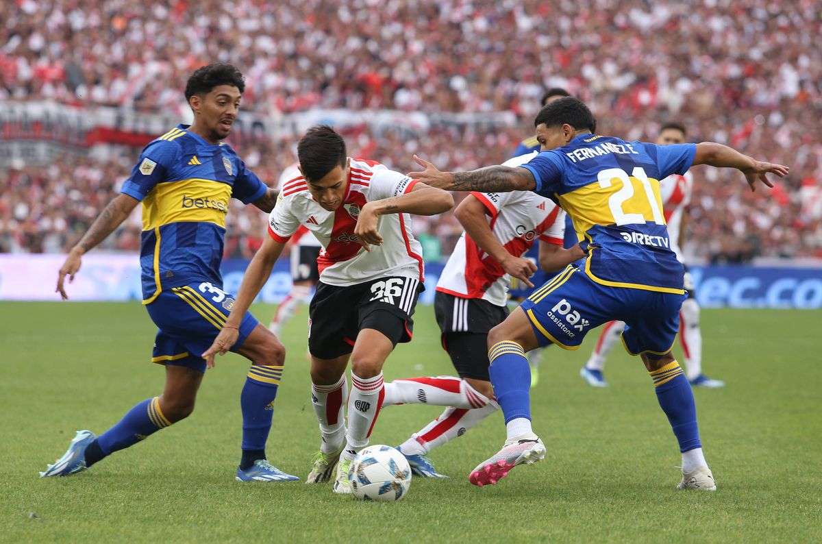 River y Boca empataron 1 a 1 el Superclásico en el Monumental