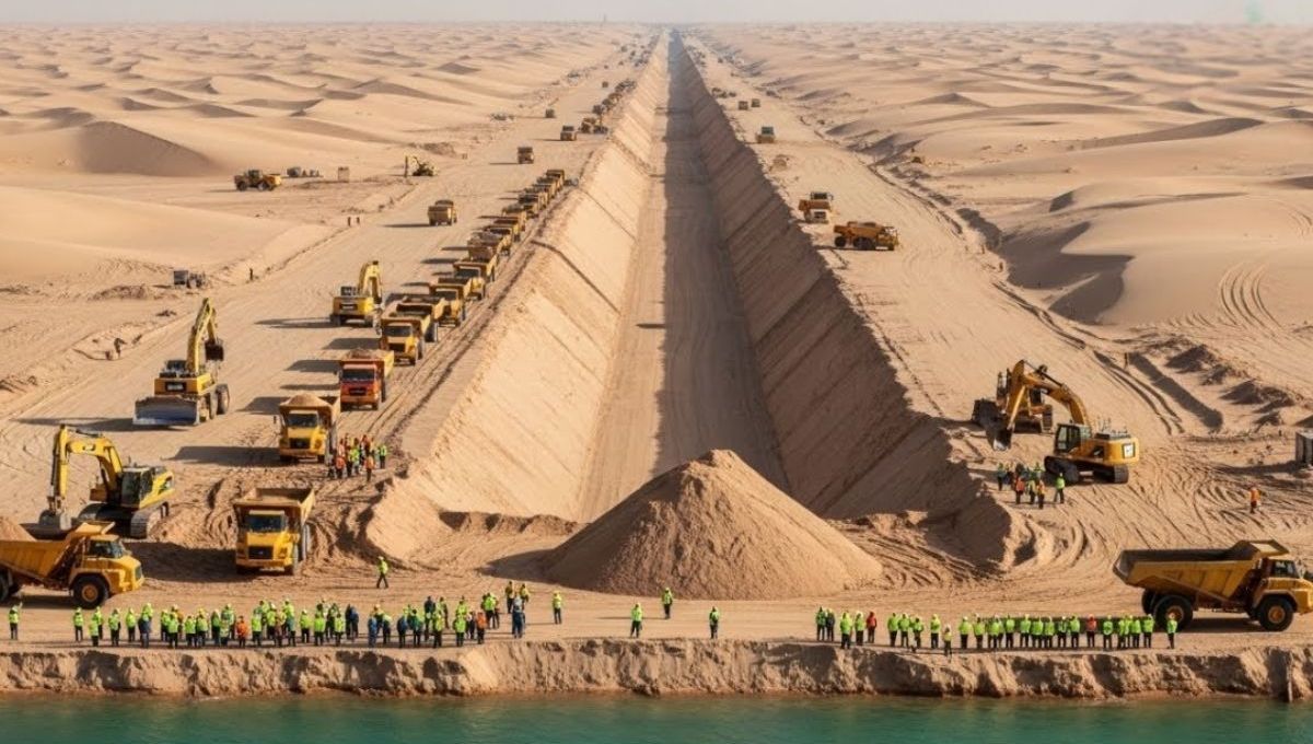 El país de América Latina que mueve millones de toneladas de tierra y crea una ruta que supera al canal de Panamá