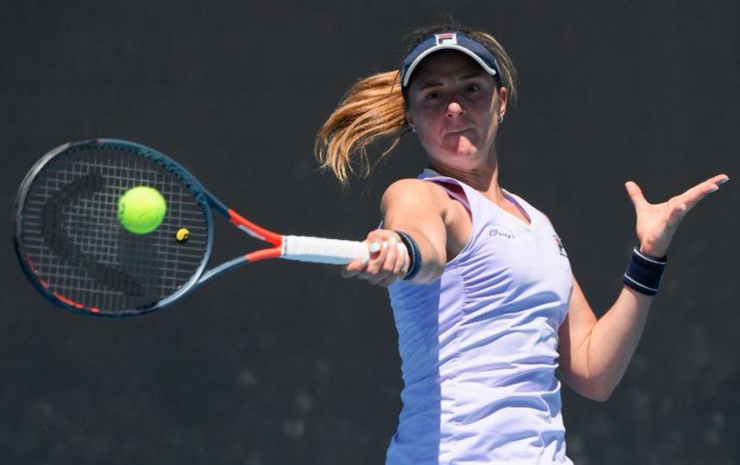 Se acabó el Abierto de Australia para Nadia Podoroska.