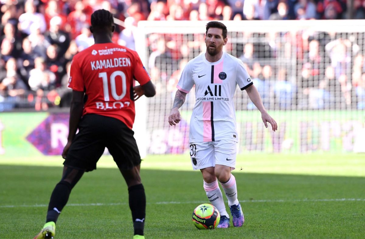 Lionel Messi sufrió su primera derrota en el PSG, que sigue puntero en la Ligue 1.