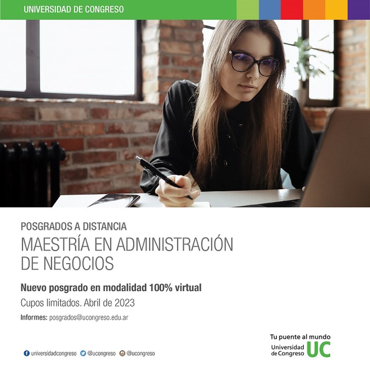 Todos los posgrados son acreditados por CONEAU