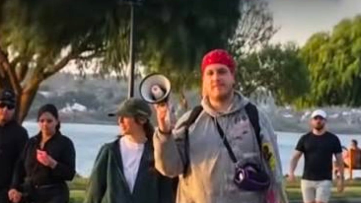 El influencer que terminó detenido en Carlos Paz.