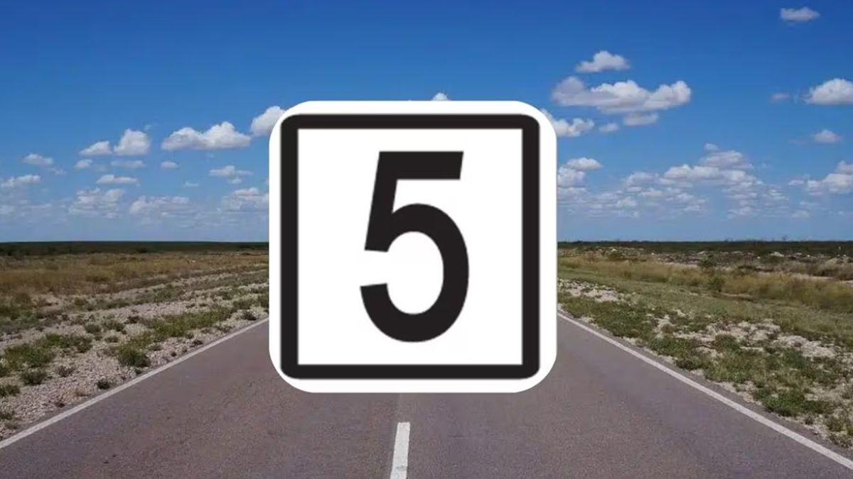 La presencia de las señales de tránsito en la ruta tienen una gran importancia: qué significa la que tiene un número 5 sobre un fondo blanco La presencia de las señales de tránsito en la ruta tienen una gran importancia: qué significa la que tiene un número 5 sobre un fondo blanco