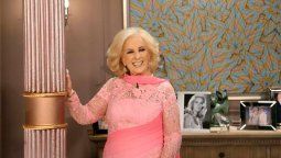 La emoción de Mirtha