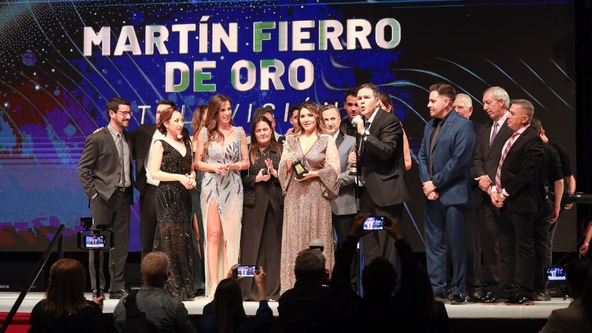 Noticiero 7 Mediodía, de Canal 7, ganó el Martín Fierro&nbsp; Federal de Oro en Televisión. Fotos: Cristian Lozano