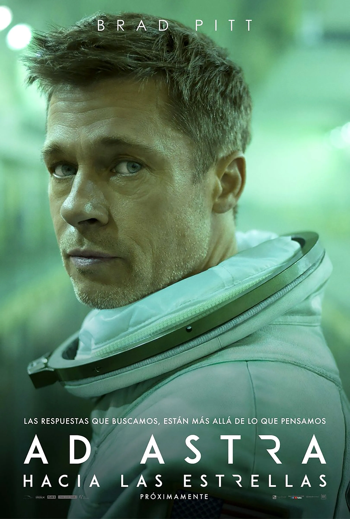 Soberbia actuación. Brad Pitt sobresale en Netflix con una soberbia actuación en Ad Astra. Soberbia actuación. Brad Pitt sobresale en Netflix con una soberbia actuación en Ad Astra.
