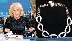 Hugo Moyano dijo que el collarcito que le regaló a Mirtha le costó apenas 16 mil pesos