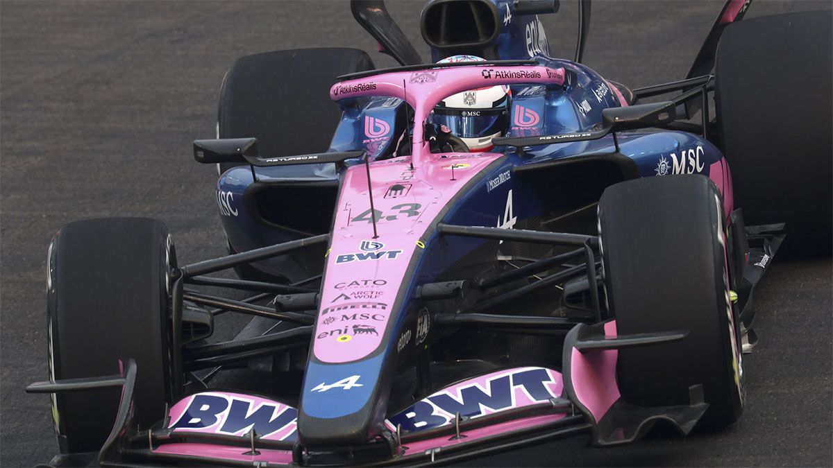 A Colapinto no le fue bien en el GP de Singapur de Fórmula 1.