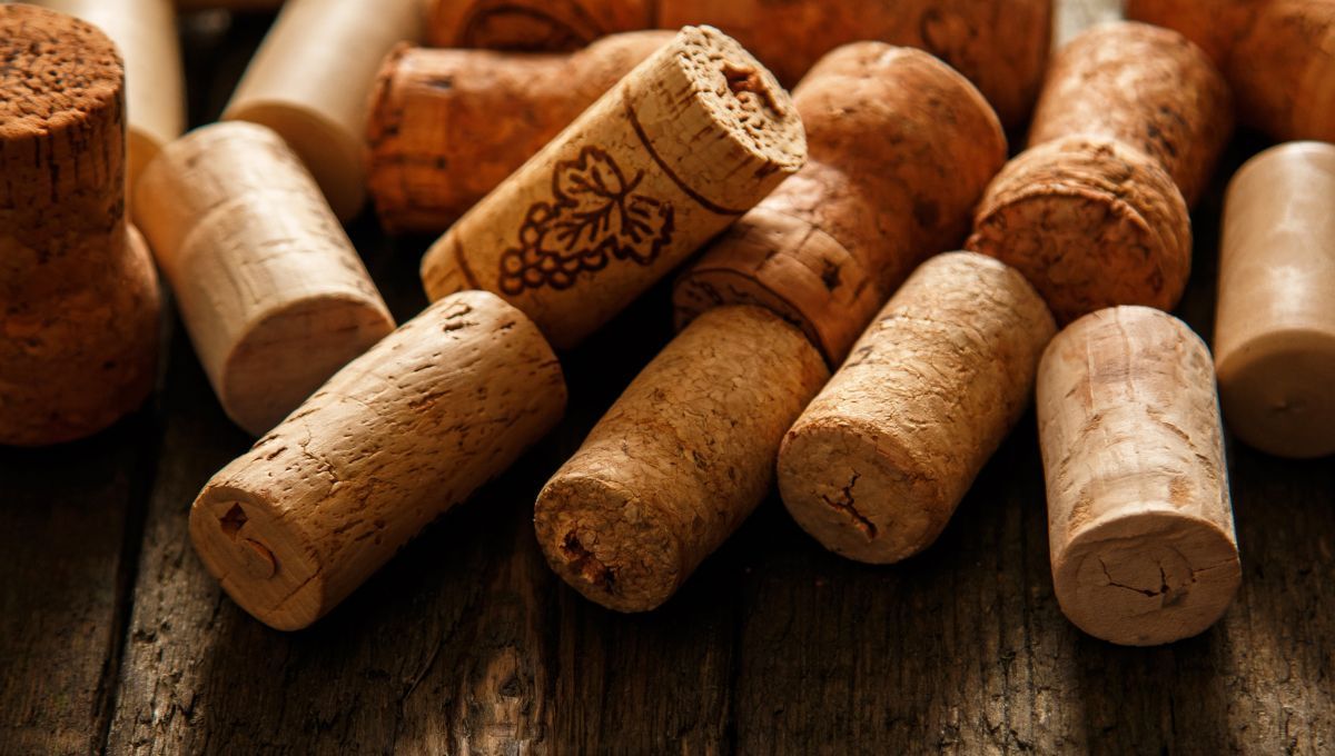 Usando corchos viejos, crea un hermoso centro de mesa. Usando corchos viejos, crea un hermoso centro de mesa. 