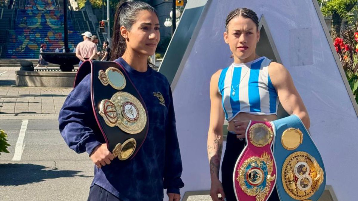 Sara Bailey y Evelin bermúdez listas para unificar el Título Mundial minimosca de boxeo profesional