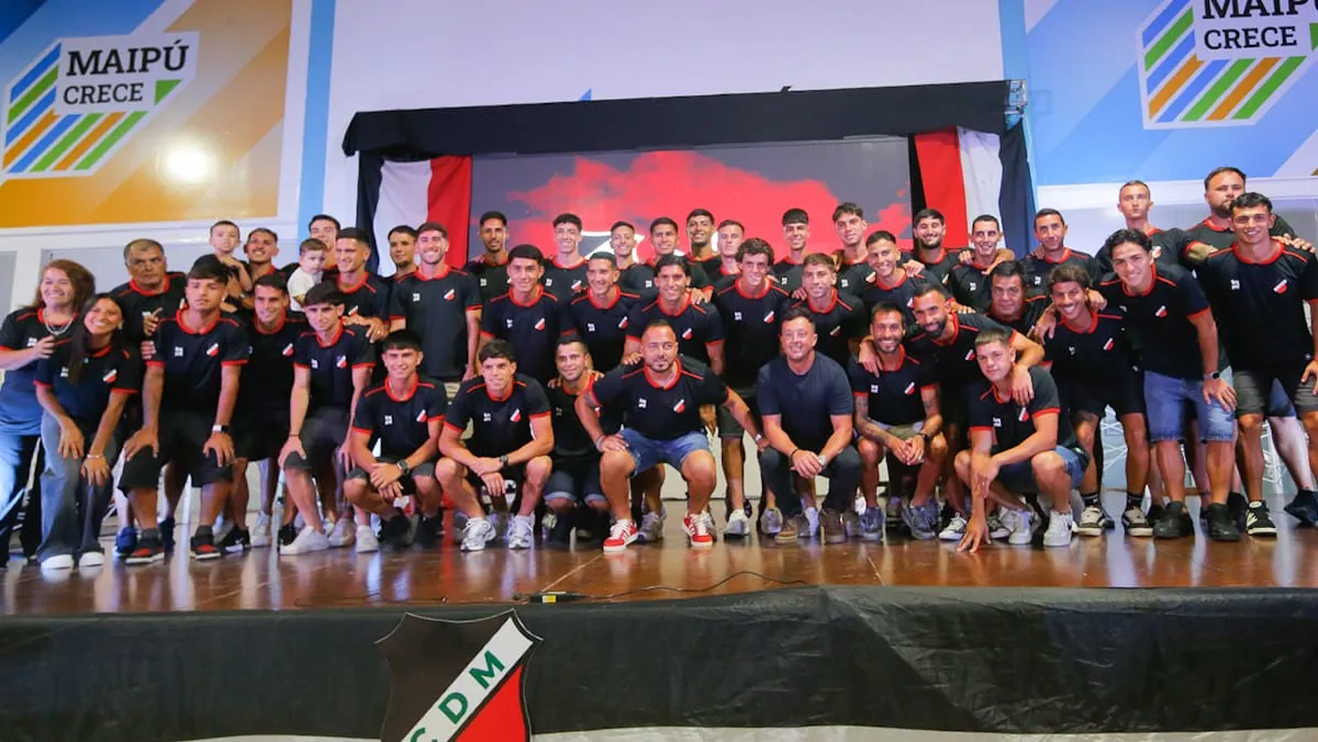 El plantel completo de Deportivo Maipú para la temporada 2026.
