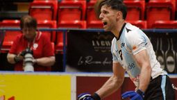 Lucas Martínez es una de las figuras de la Selección argentina de hockey sobre patines.