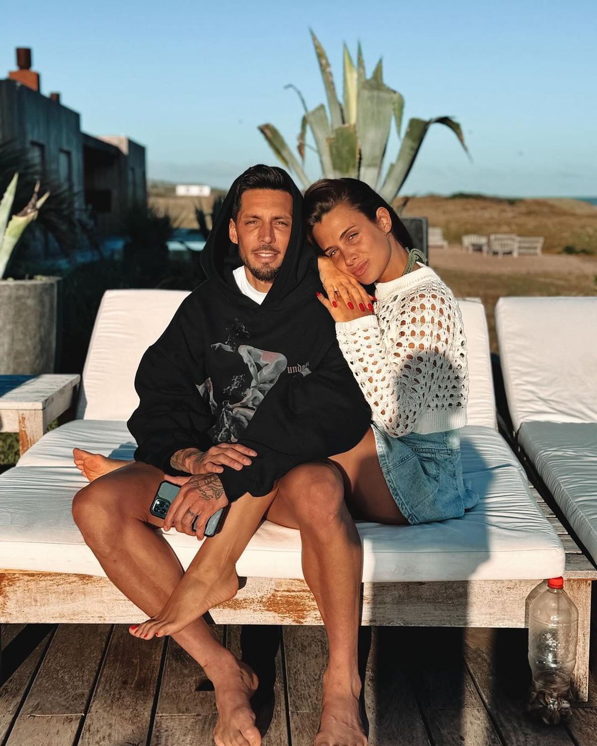 Camila Homs reina de las transparencias de red desde las playas de Punta del Este. Camila Homs reina de las transparencias de red desde las playas de Punta del Este.