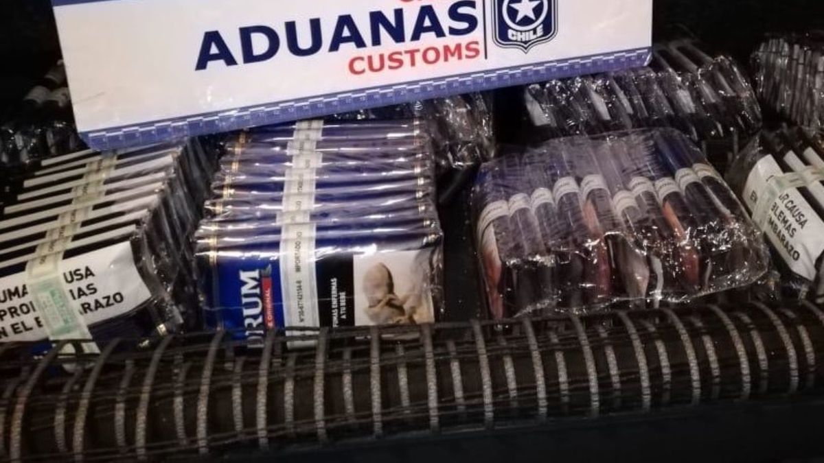 El contrabando era generalmente de tabaco. Foto: Andes Online.