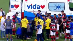 Se vivieron momentos de gran tensión en el Maracaná. Se vivieron momentos de gran tensión en el Maracaná.