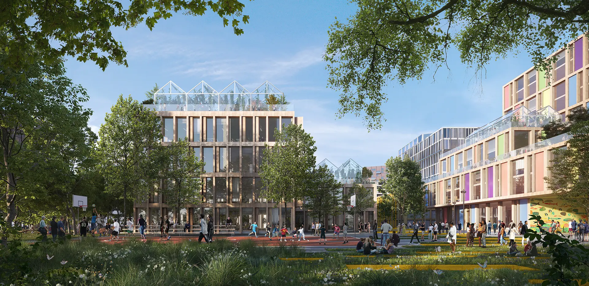 El proyecto, se prevé que sea uno de los mayores sitios de desarrollo de Norteamérica. El proyecto, se prevé que sea uno de los mayores sitios de desarrollo de Norteamérica.