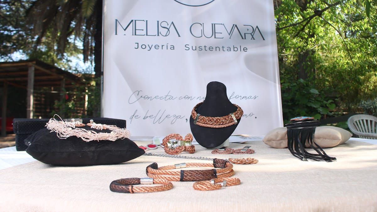 Melisa ganó el premio a la sustentabilidad en el Mola Fashion Week en marzo de este año.
