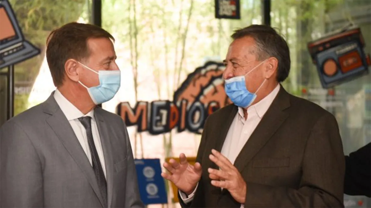 Marinelli comparte la primera gira oficial de Suarez. El gobernador lo invitó a Israel para visitar plantas de desalinización y optimización en el uso del agua.