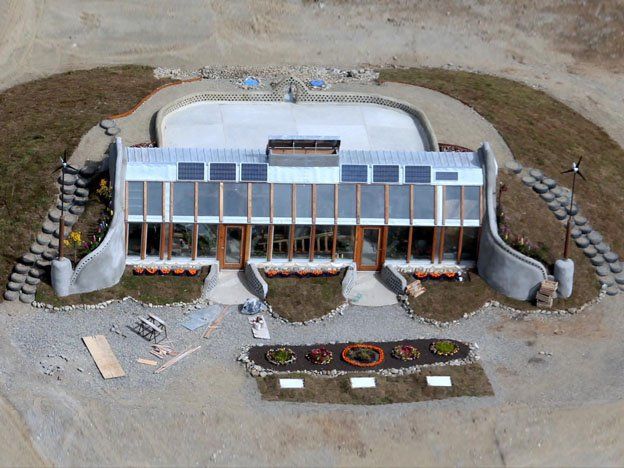 Presentaron en Tierra del Fuego la primera vivienda ecológica de Latinoamérica