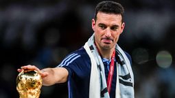 Lionel Scaloni, el padre de la bestia. DT campeón del mundo y cabeza de la mejor Selección Argentina de la historia. Foto: archivo