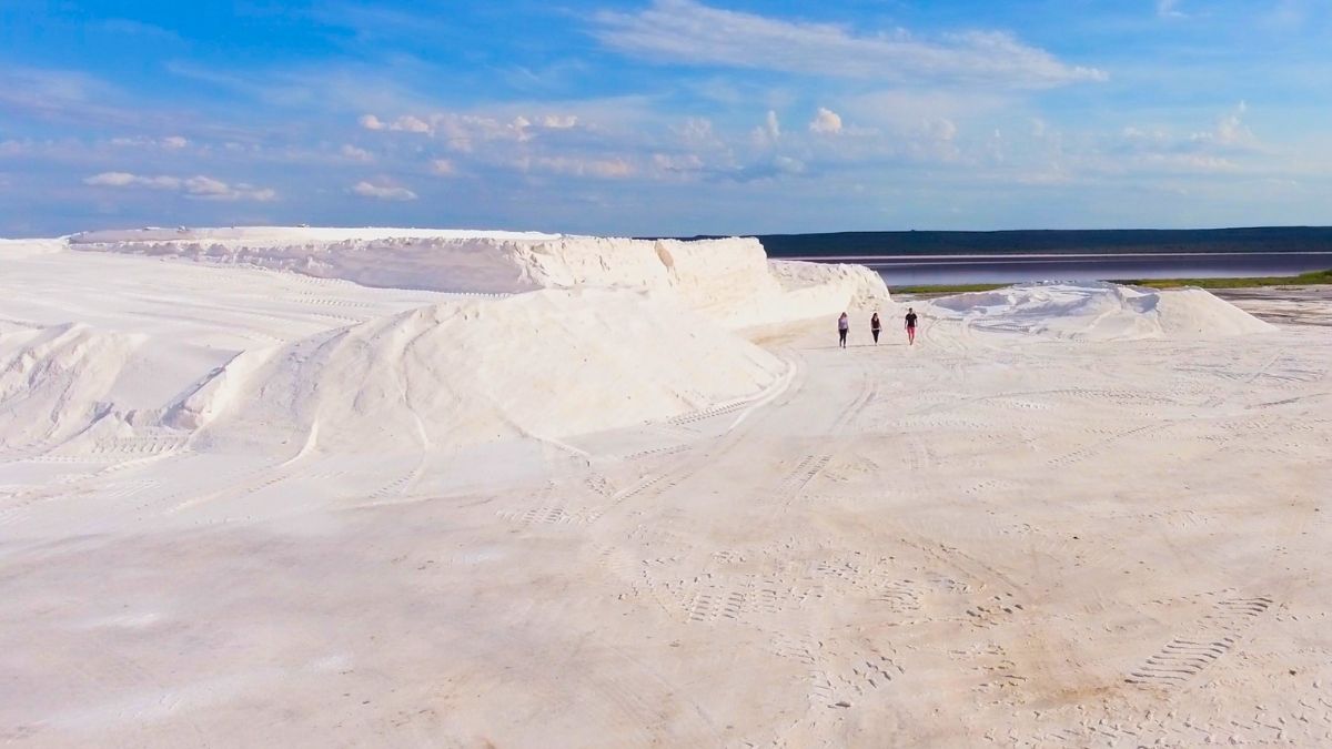 Las salinas que pocos conocen en un pueblo de Buenos Aires
