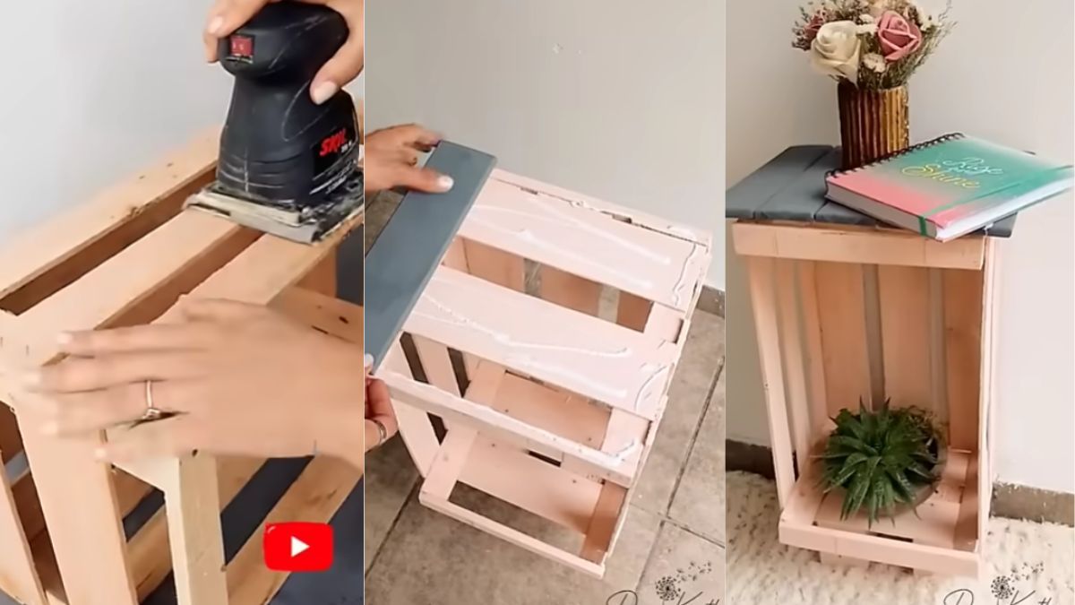 Tras un trabajo de reciclaje y decoración sencillo, podrás lograr una elegante mesa. Tras un trabajo de reciclaje y decoración sencillo, podrás lograr una elegante mesa.
